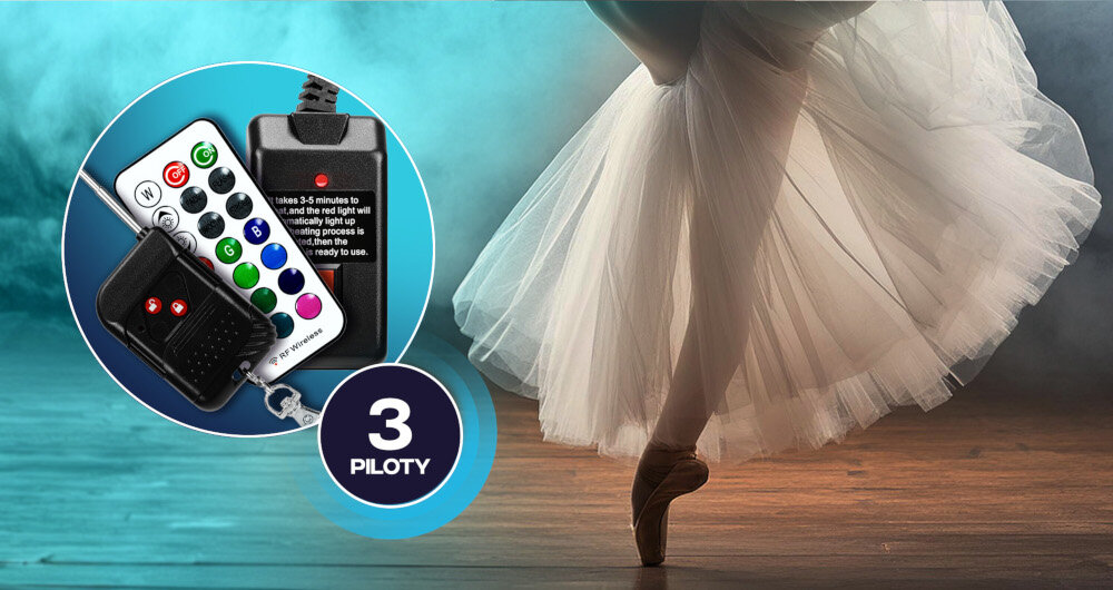 Wytwornica dymu MUSICMATE DM-1 Lumomist - Ochrona przed przegrzaniem