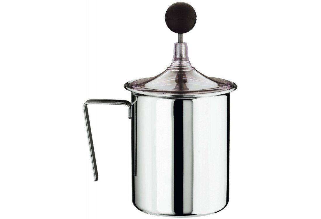 Spieniacz FRABOSK Combat 3 TZ pojemność do kilku filiżanek kawy ułatwienie wymiary