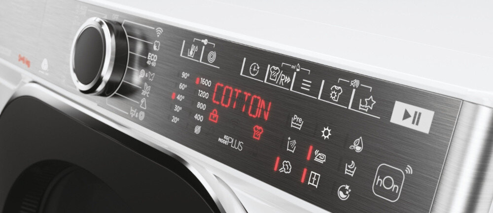 Pralko-suszarka HOOVER H5DPB696AMBC/1-S panel sterowanie proste Intuicyjne łatwe