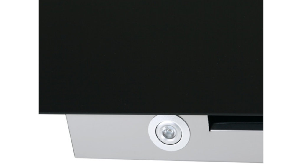 Okap GLOBALO Crystalio 90.5 Eko Max Czarny - Oświetlenie