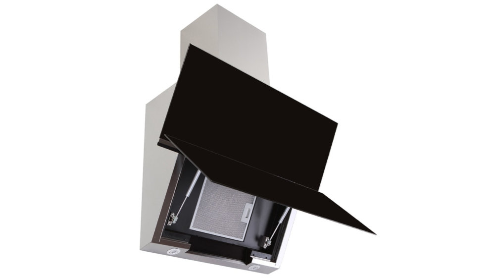 Okap GLOBALO Crystalio 90.5 Eko Max Czarny - Tryby Pracy