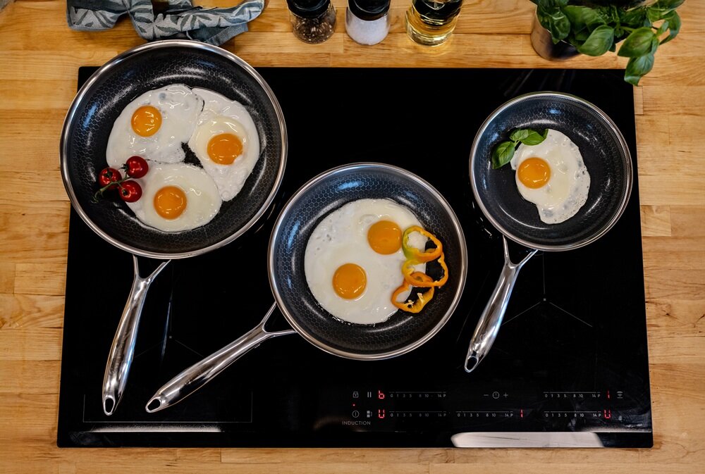 Patelnia KOHERSEN NX Ceramic 24 cm smażenie, duszenie, zapiekanie, zdrowsze posiłki, lepsza kontrola temperatury