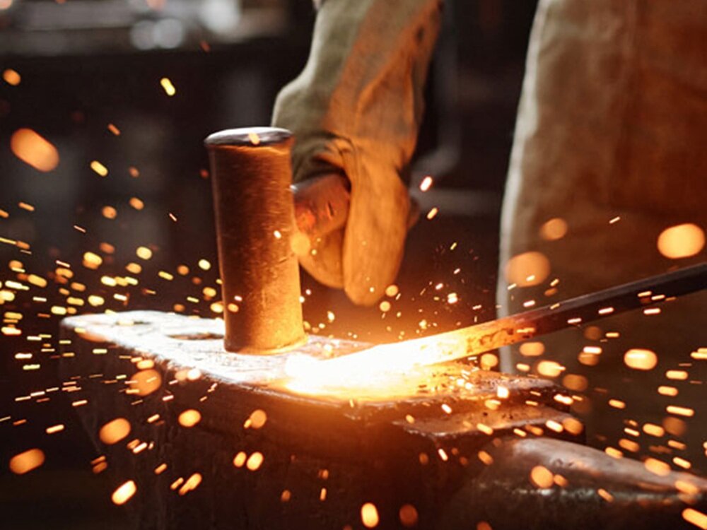 Nóż KOHERSEN Seido Red Wood szefa kuchni 20.3 cm wzór Raindrop, indywidualny rysunek, rzemieslniczy charakter