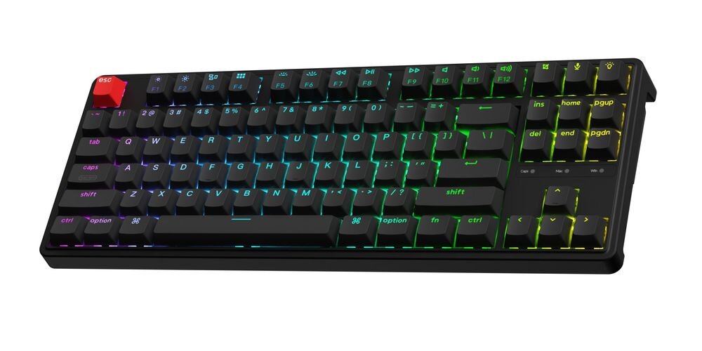 KEYCHRON C3 Pro Anti-ghosting N-Key Rollover graczy i użytkowników - klawiatura na białym tle