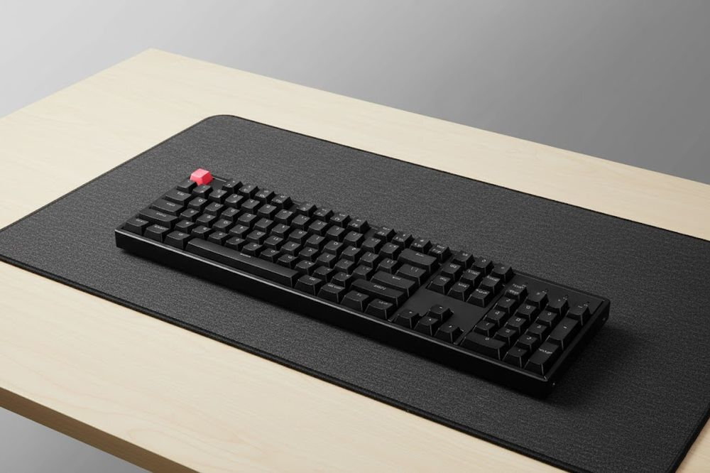 KEYCHRON K10 KEYCHRON K10 Bluetooth trzema urządzeniami jednocześnie przewodowo polling rate 1000 Hz Szybkie przełączanie - zbliżenie na przełącnzik połączenia i win/mac