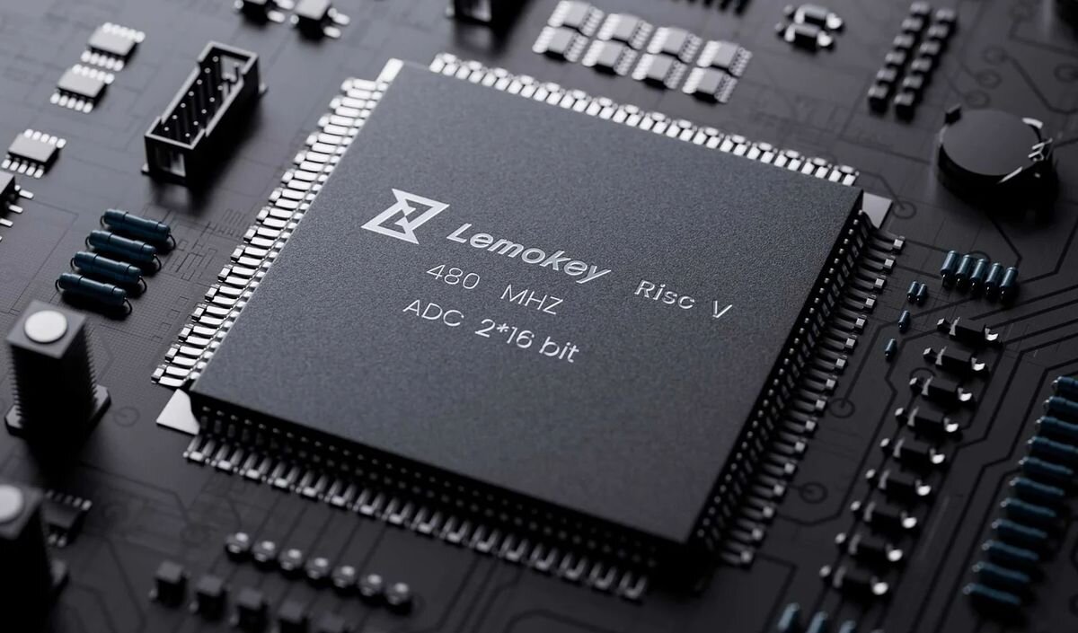 KEYCHRON Lemokey L5 HE Anti-ghosting N-Key Rollover graczy i użytkowników - zbliżenie na chipset lemokey risc v