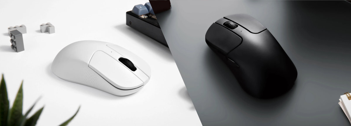 KEYCHRON M3 Mini - mysz w dwóch kolorach na blacie