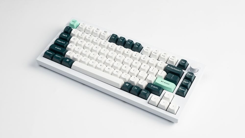 KEYCHRON Q1 HE KEYCHRON Q1 HE bezprzewodowa klawiatura mechaniczna QMK 75% (TKL) magnetyczne przełączniki Gateron Double-Rail Magnetic Nebula regulowanemu punktowi aktywacji - klawiatura na blacie, obok mysz i kontroler