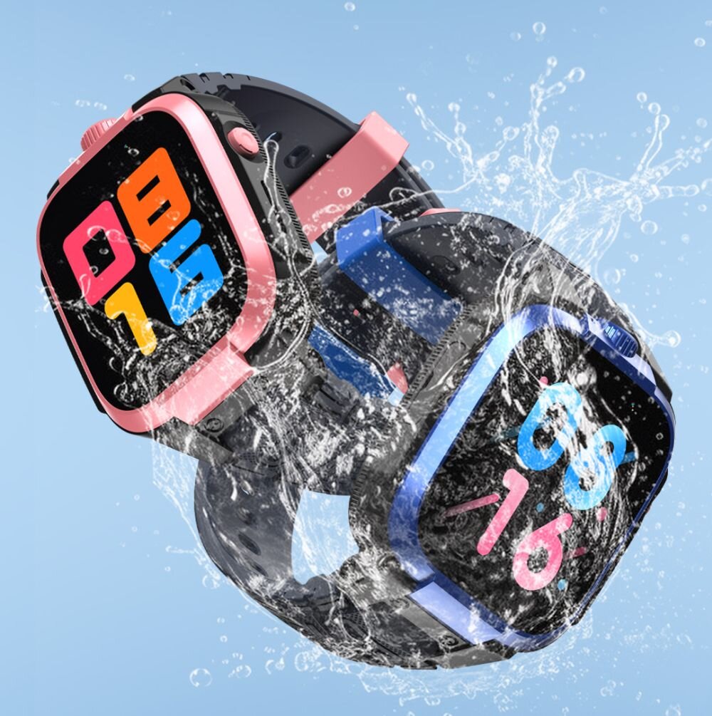 Smartwatch MIBRO Kids Z3 4G LTE   ekran bateria czujniki zdrowie sport pasek ładowanie pojemność rozdzielczość łączność sterowanie krew puls rozmowy smartfon aplikacja 