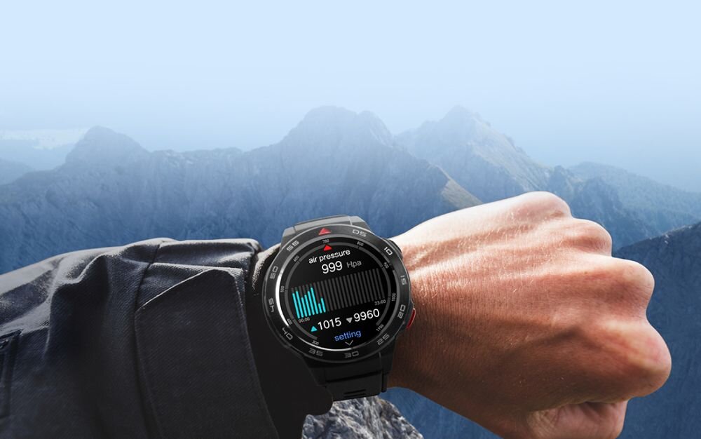 Smartwatch MIBRO GS Pro   ekran bateria czujniki zdrowie sport pasek ładowanie pojemność rozdzielczość łączność sterowanie krew puls rozmowy smartfon aplikacja 
