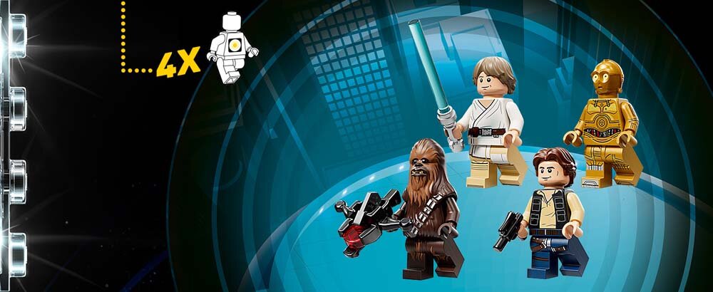 Cztery SMART minifigurki LEGO<sup>®</sup>