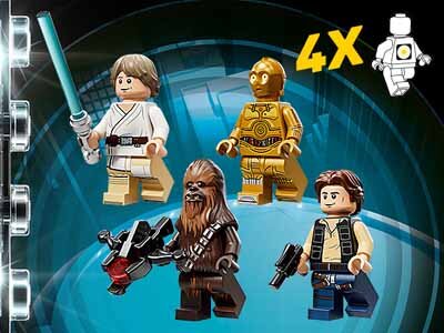 Cztery SMART minifigurki LEGO<sup>®</sup>