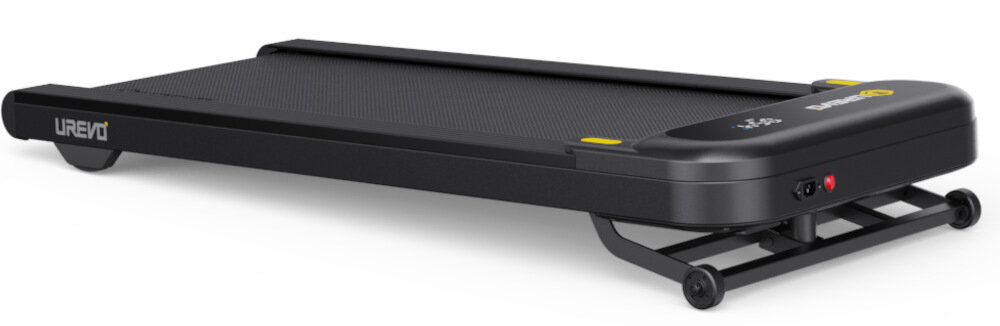 Bieżnia elektryczna UREVO Spacewalk 3S silnik moc 600 W plynne ciche dzialanie system amortyzacji redukcja wplywu obciazenia na stawy 10 powierzchni amortyzacyjnych