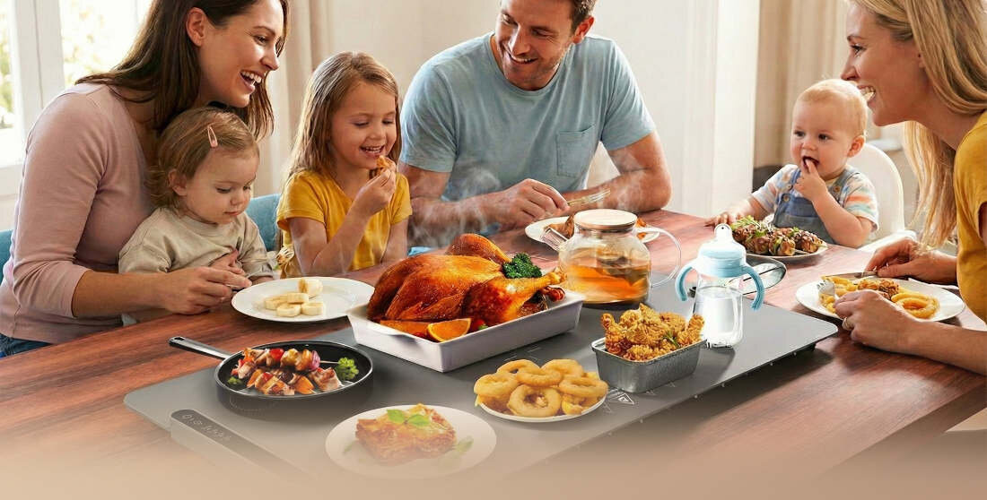 Podgrzewacz do potraw EXTRALINK EX.95009 design tło wizualizacja prezentacja