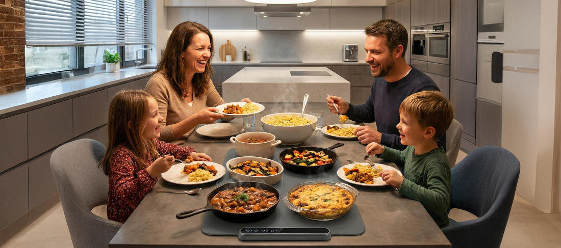 Podgrzewacz do potraw EXTRALINK EX.95009 Przemyślana konstrukcja waga bezpieczeństwo i komfort 