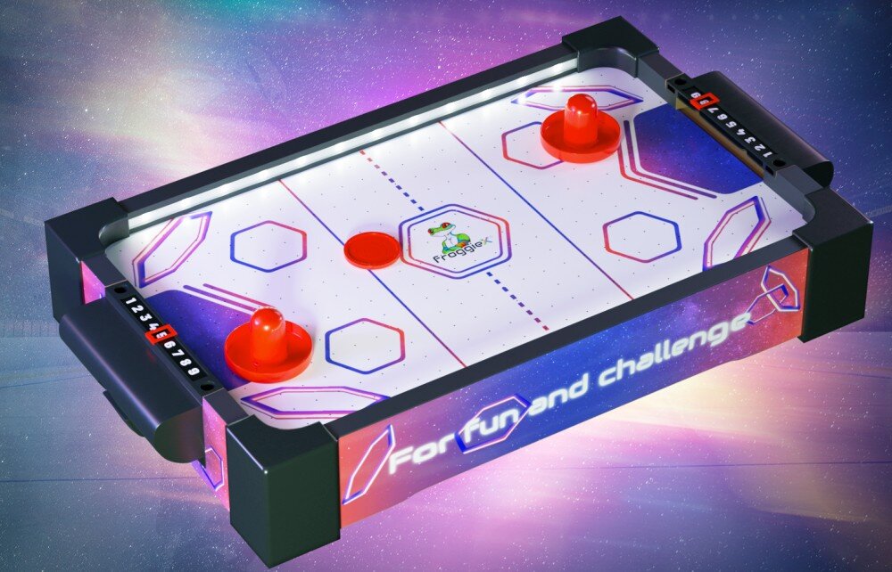 Stół do cymbergaja FROGGIEX FX-TS-A1-LED pokój gra zasady sport rywalizacja ruch płynność krążek czas wolny