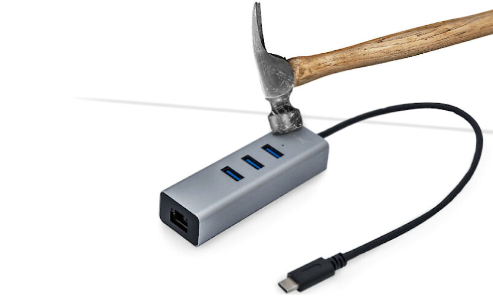 I-TEC C31METALG3HUB wytrztmałość