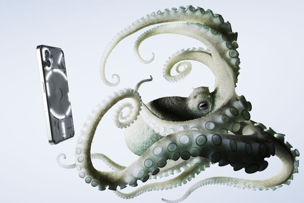 Smartfon NOTHING Phone 2   ekran bateria aparat procesor ram pamięć pojemność rozdzielczość zdjęcia filmy opis dane cechy blokady system łączność wifi bluetooth obudowa szkło odporność porty muzyka transfer sieć przekątna matryca waga czujniki oled amoled ips