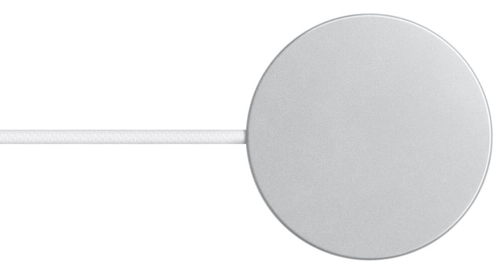 ŁADOWARKA INDUKCYJNA APPLE MAGSAFE 2M QI2 25W zbliżenie na tył ładowarki magsafe
