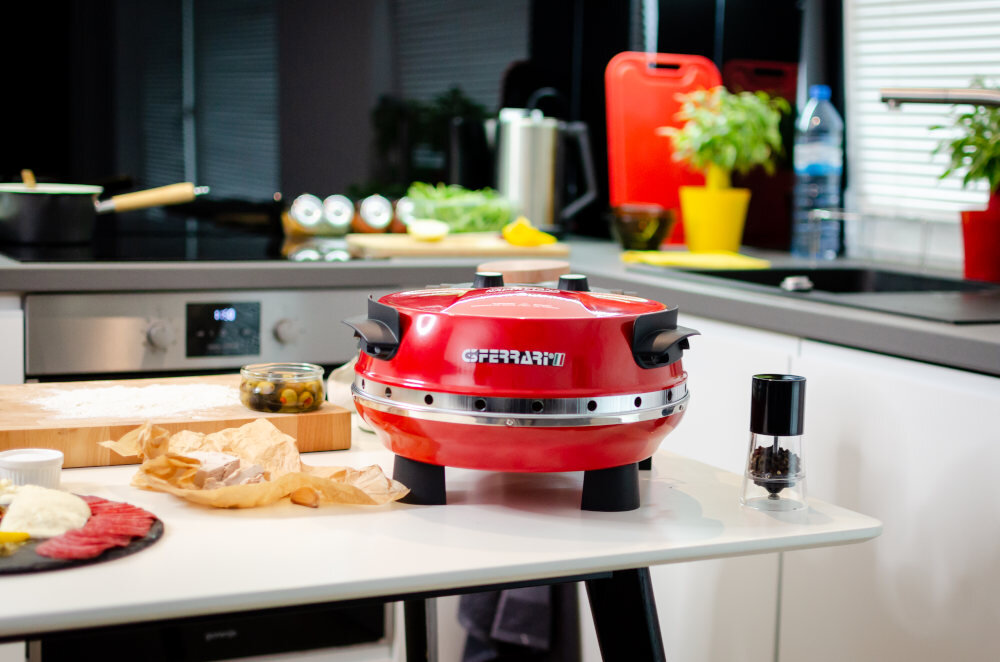 Piec do pizzy G3FERRARI G10032 1200W srednica 31 cm szybka pizza szybko gotowa