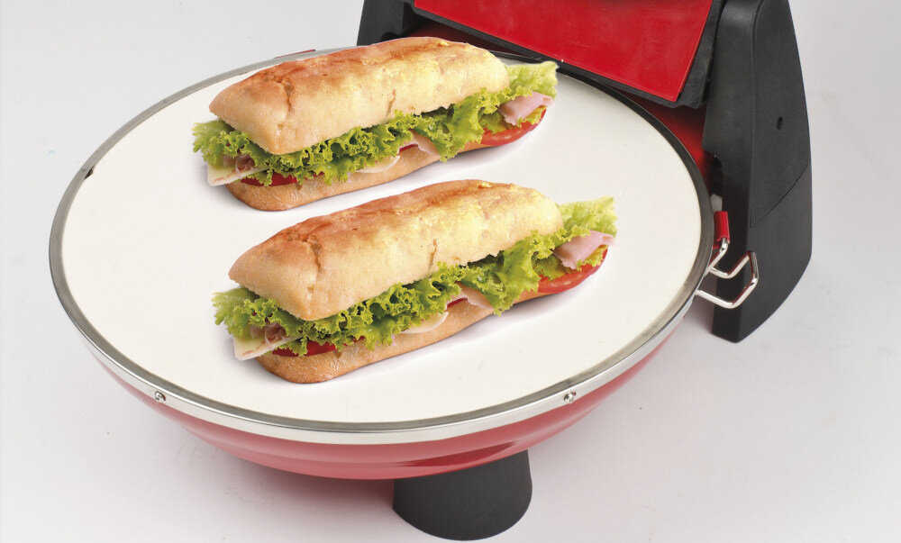 Piec do pizzy G3FERRARI G10032 1200W srednica 31 cm uniwersalne zastosowanie funkcja rozmrazania regulacja wysokosci