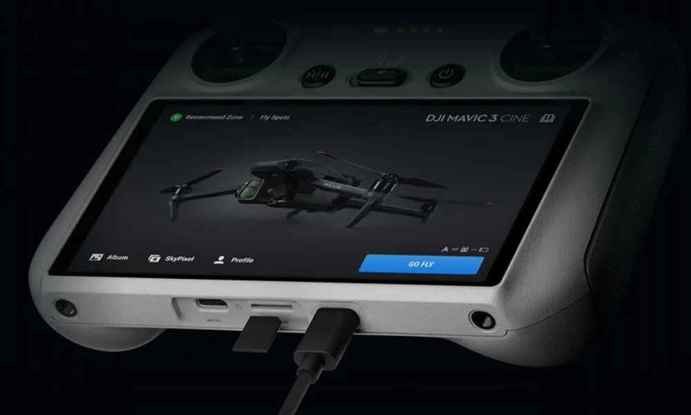 Kontroler DJI RC transmisja zasięg obraz jakość