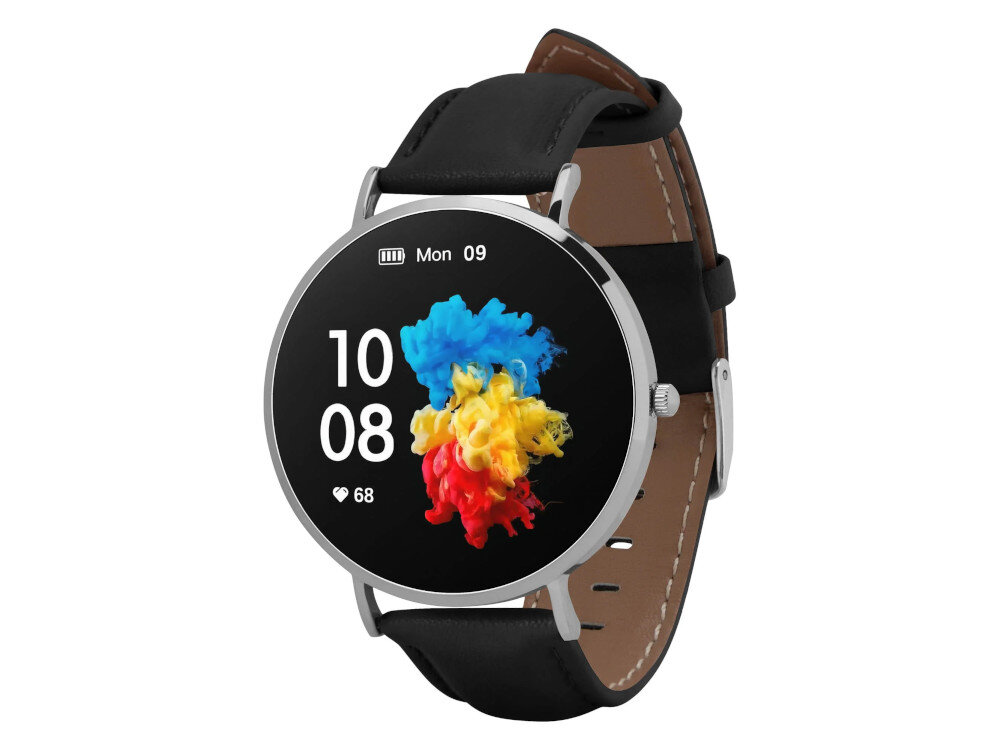 Smartwatch GARETT Verona kobieta ze smartwatchem na nadgarstku