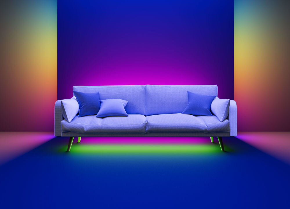 TAŚMA LED RGB SETTI+ SLS710 oświetlenie led pod kanapą