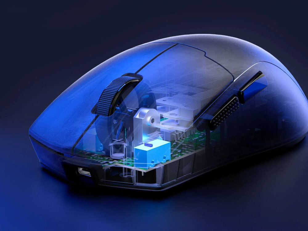 REDRAGON K1NG Pro Max Bezprzewodowe połączenie transmisji 1K gier RTS, FPS i Battle Royale sensor PixArt PAW3395