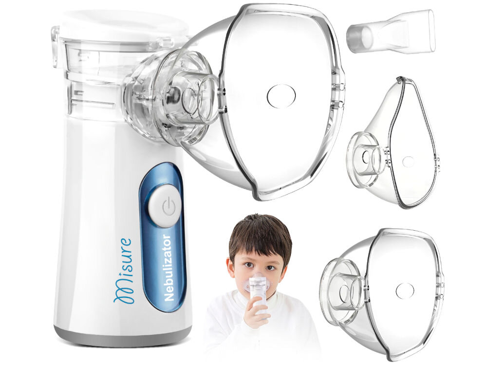 Inhalator nebulizator siateczkowy MISURE Mi-Mesh skuteczna komfortowa terapia inhalacyjna technologia nebulizacji siateczkowej generowanie wysokiej jakości aerozol leczniczy efektywność terapii długotrwałe utrzymanie parametrów aerozolu