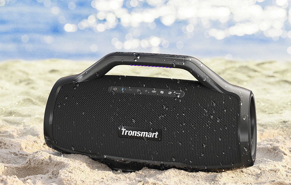 Głośnik mobilny TRONSMART Bang Max Czarny zachlapanie ładowanie wodoodporność 