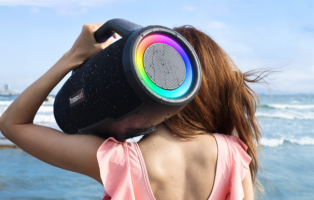 Głośnik mobilny TRONSMART Bang Max Czarny poziom szczelność system audio bluetooth