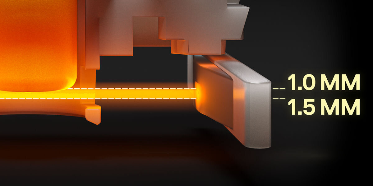 Klawiatura STEELSERIES Apex 9 Mini 2 poziomy czułości