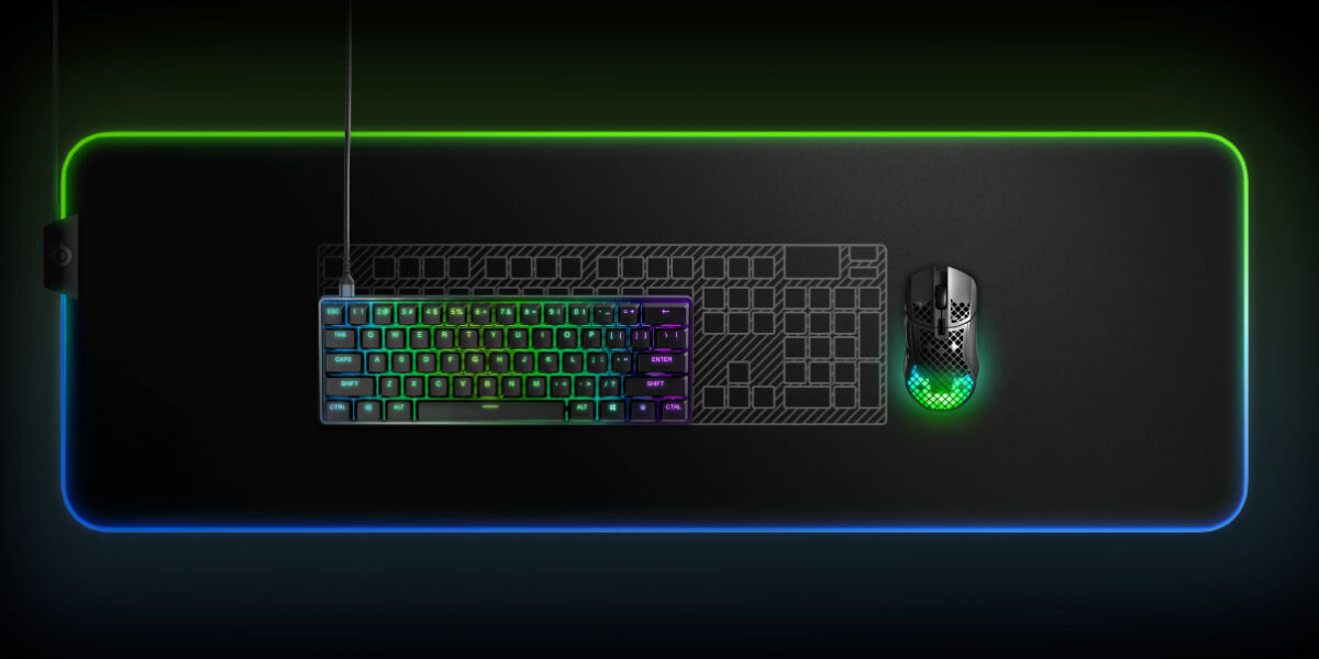 Klawiatura STEELSERIES Apex 9 Mini kompaktowy rozmiar pełna funkcjonalność
