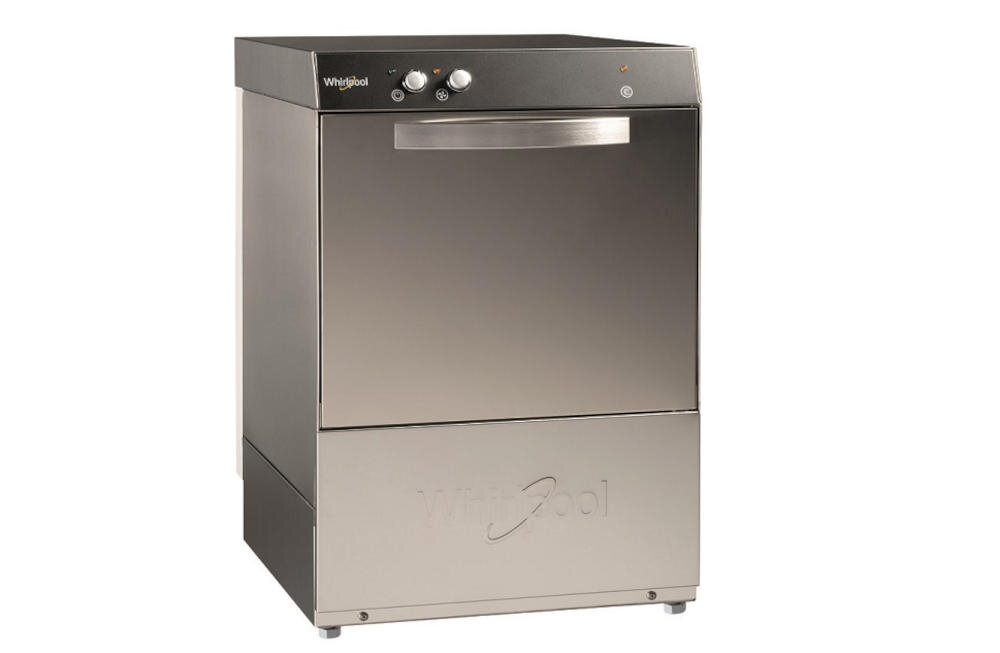 WHIRLPOOL Eco Line EGM 4 sterowanie mechaniczne zabrudzenia cykl zmywanie system filtrujący dozownik stal nierdzewna ramiona myjące piorące zbiornik prowadnice