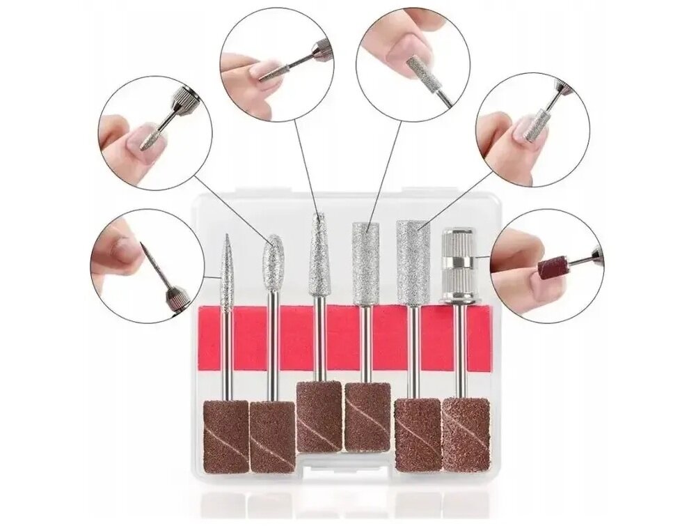 Frezarka do paznokci EXTRALINK Eu Plug płynna regulacja, stabilna praca, komfortowa praca