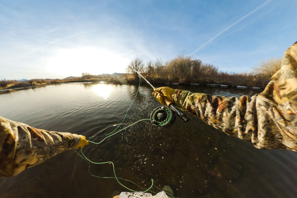 Kamera sportowa GOPRO MAX 360, 5.6K 30 FPS, Wi-Fi, Bluetooth osoba łowiąca ryby streaming FullHD stabilizacja MAX Hypersmooth facebook youtube szeroki kąt widzenia