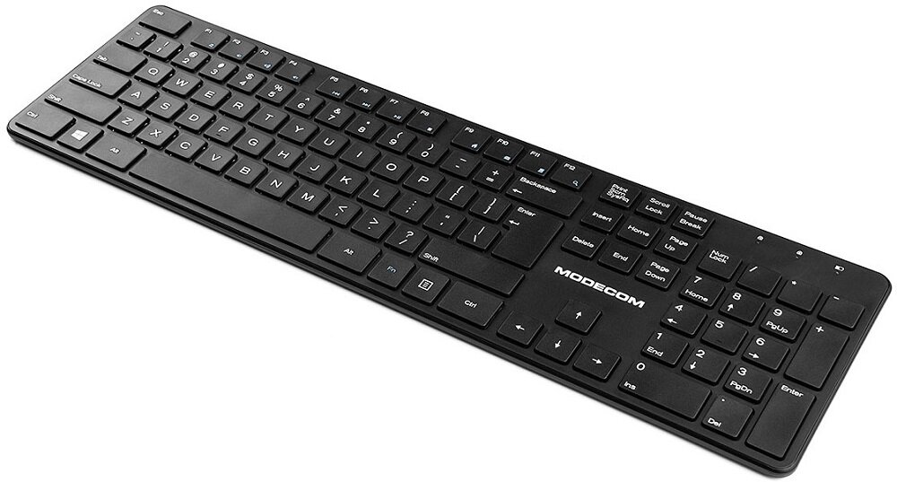 Klawiatura MODECOM MC-700W - Cicha praca