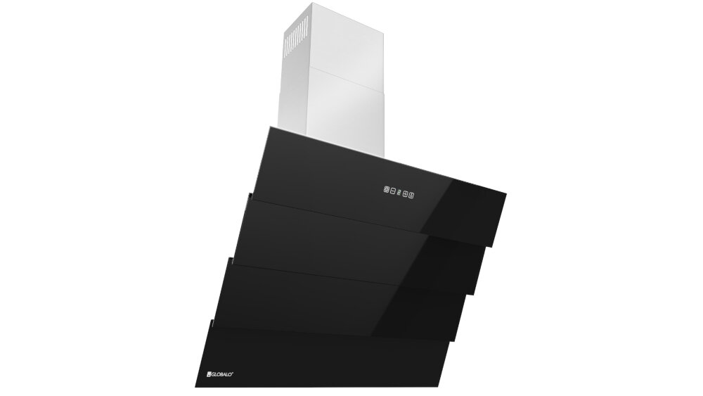 Okap GLOBALO Larto 60.2 Eko Max Czarny - Ogólny