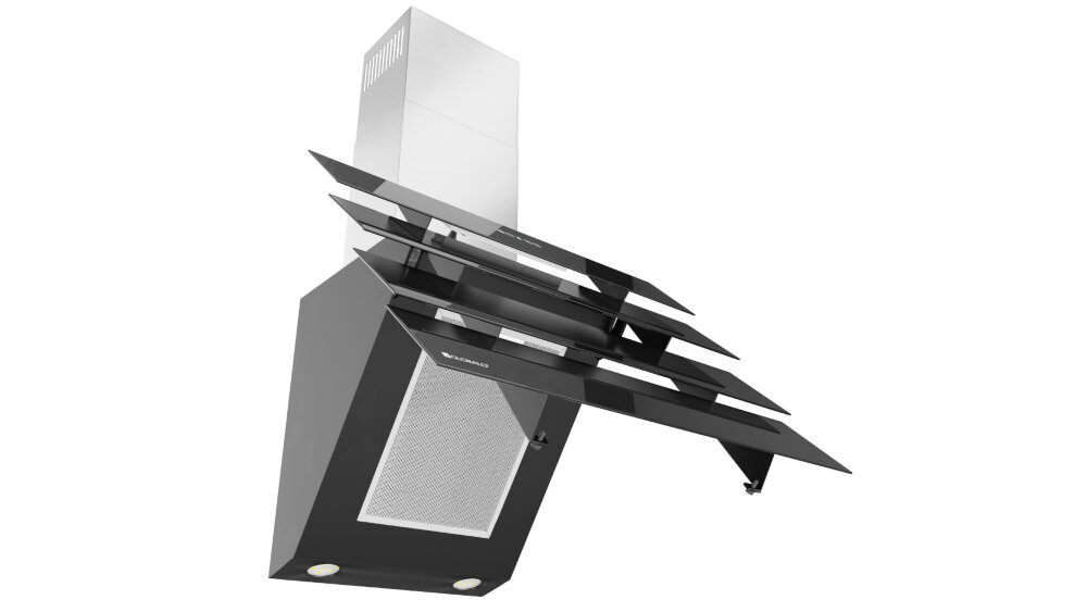 Okap GLOBALO Larto 60.2 Eko Max Czarny - Zastosowanie