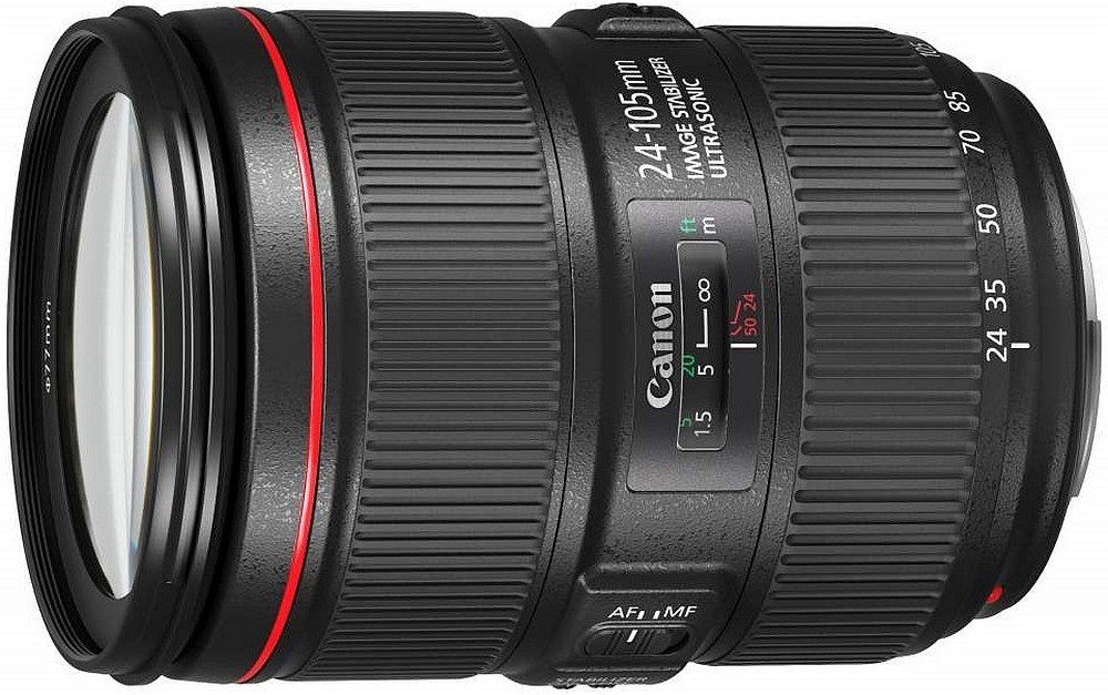 Obiektyw CANON EF 24-105 mm f/4.0L IS II USM opis cechy
