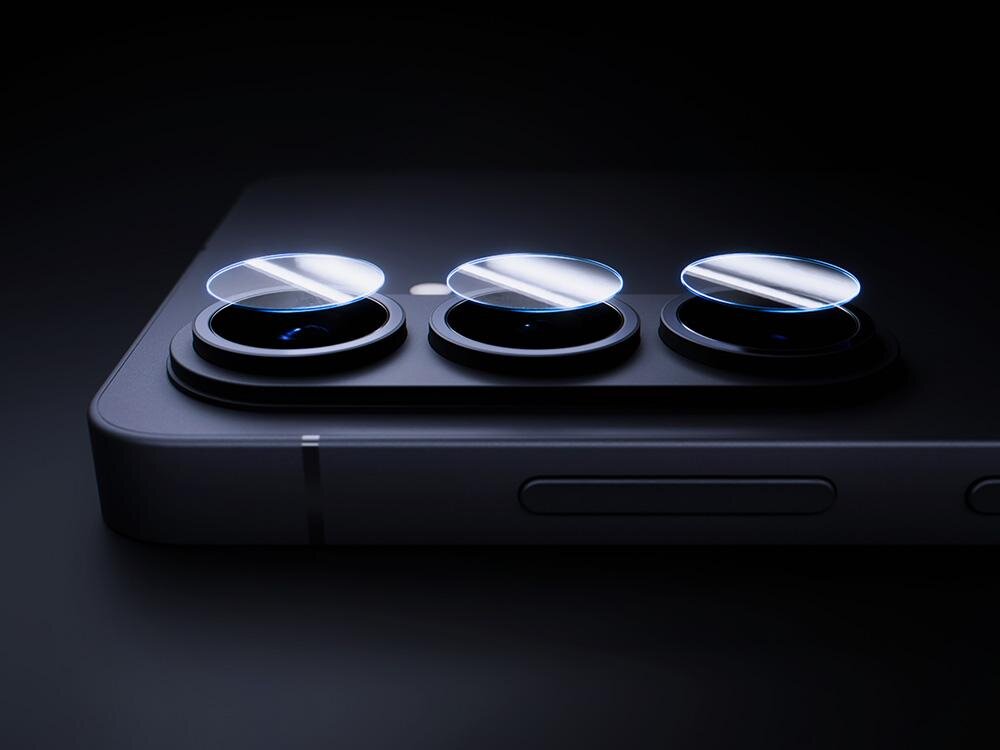 3MK Hardy Fusion Lens Protection grubością na poziomie około 0,39 mm smukła budowa niedostrzegalna dla oka dopasowanie do kształtu aparatów - soczewki lewitująca nad aparatem