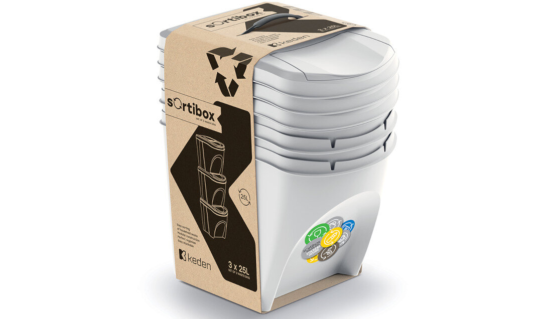 Kosza na śmieci PROSPERPLAST Sortibox IKWB25S3 3 x 25L Szary s://pim.mediaexpert.pl/storage/app/opisy2/CECOTEC/2101057/1.jpg