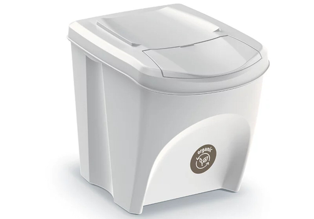 Kosza na śmieci PROSPERPLAST Sortibox IKWB25S3 3 x 25L Szary Wymiary i funkcjonalność zajmuje niewiele miejsca łączną pojemność 75 litrów bezpieczne użytkowanie  Gładka powierzchnia czyszczenie ułatwienie łatwe przestawianie