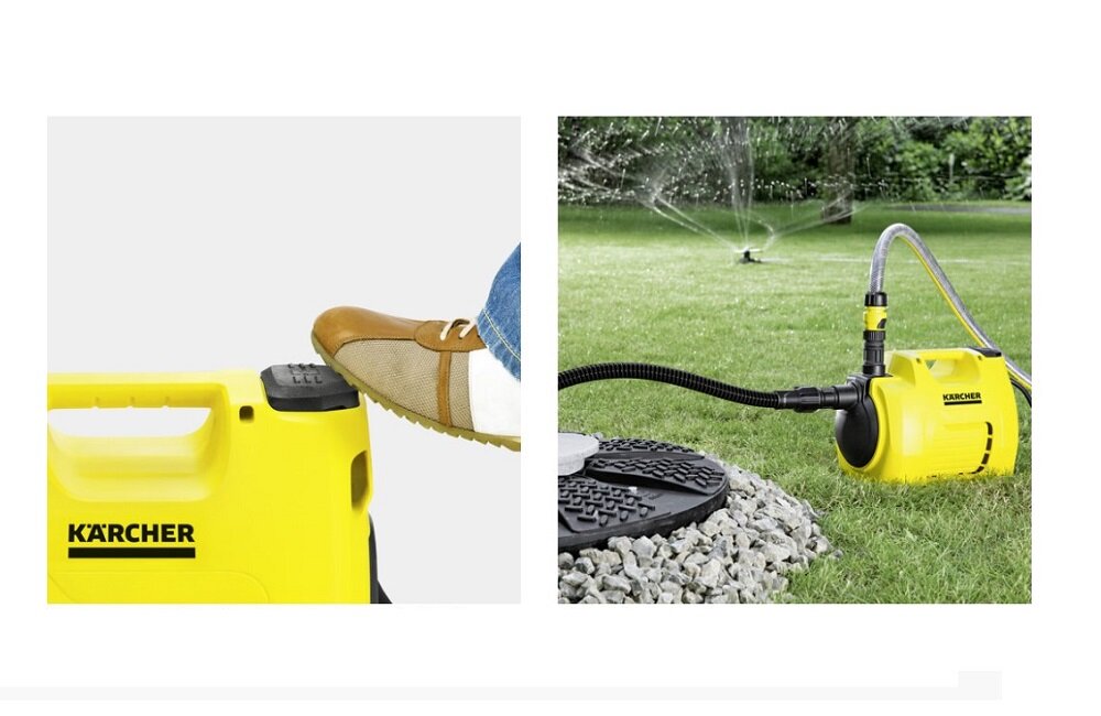 Pompa KARCHER BP 2 Garden Prosta obsługa Duży włącznik bezproblemowa obsługa wymiary