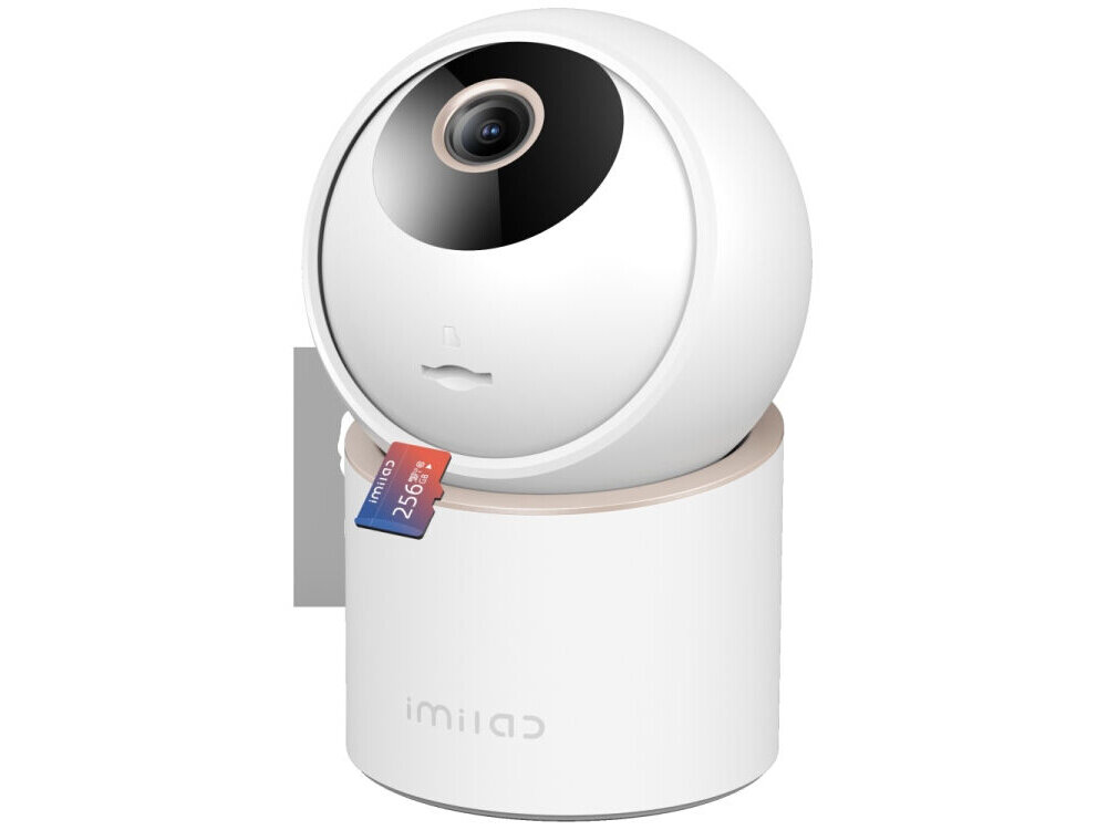 Kamera IMILAB C40, zapis microSD chmura NAS komunikacja dwukierunkowa, microSD 256GB, chmura, NAS, dwukierunkowa