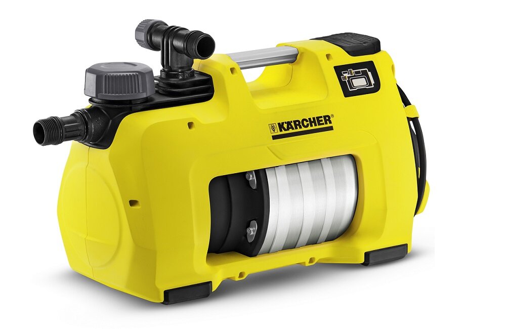 Pompa KARCHER BP 5 Home and Garden wyposażona w wiele zabepieczeń system kontroli pracy urządzenia świecące diody łatwe lokalizowanie awarii