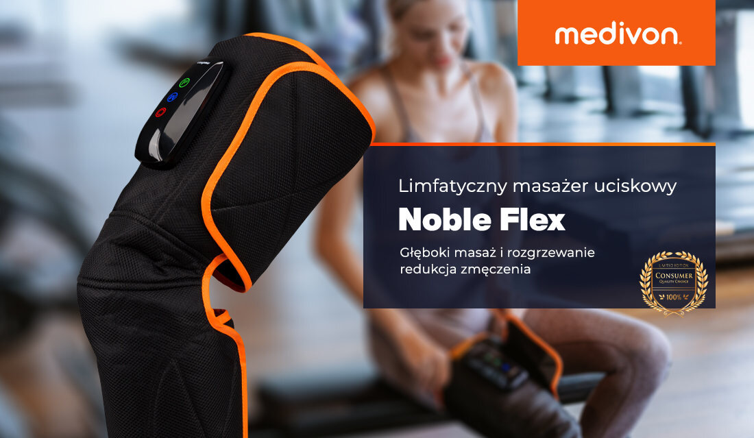 Masażer do nóg MEDIVON Noble Flex lifestyle tło wizualizacja prezentacja wygląd