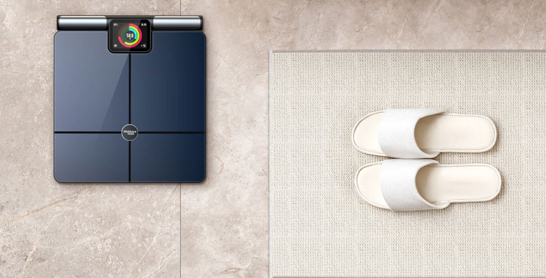 Waga łazienkowa WEBBER Siena PS636C Czarny wygląd design prezentacja wizualizacja tło 