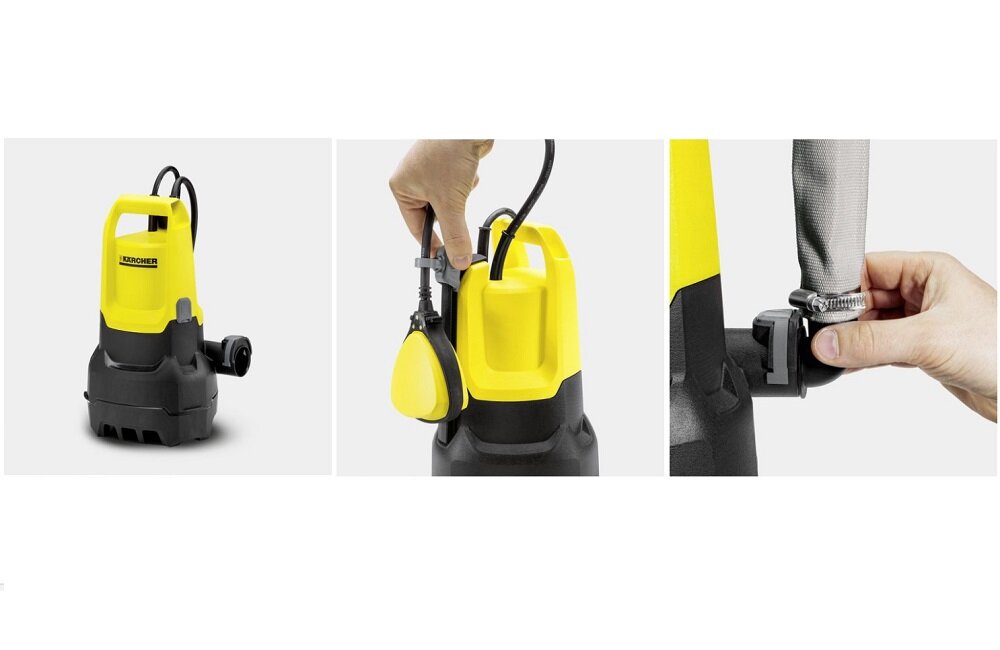 Pompa KARCHER SP 5 Dirt 1 645 507 0 Ergonomia tryb manualny tryb automatyczny